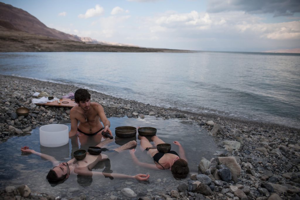 water therapy sound healing singing bowls teaching aquatic